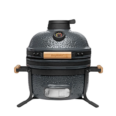 Berghoff Ron Keramikgrill mittel steingrau 40cm 5-teilig