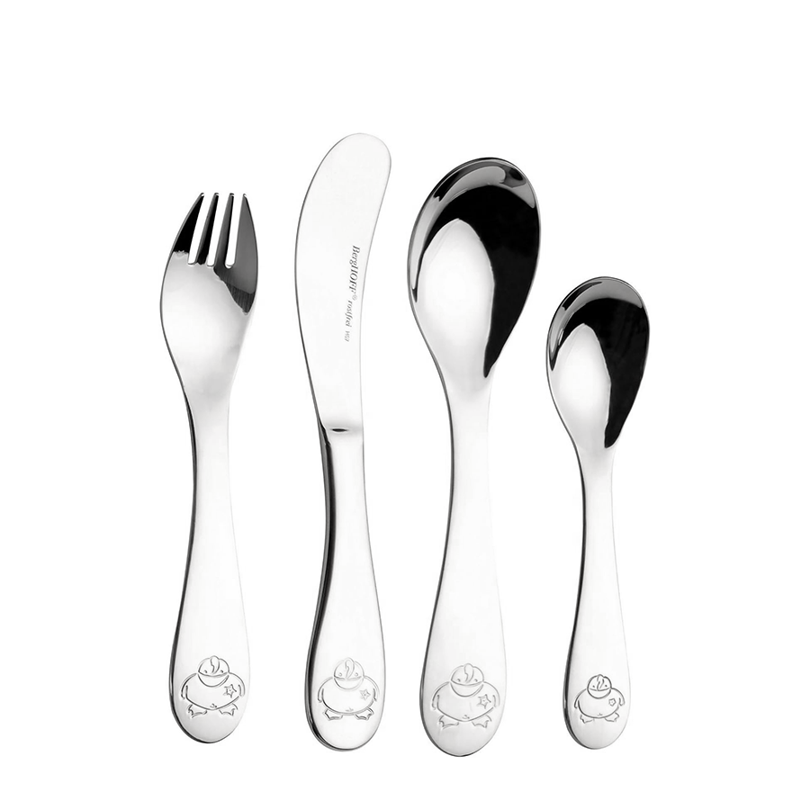Berghoff Sheriff Duck Besteckset Baby 4-teilig