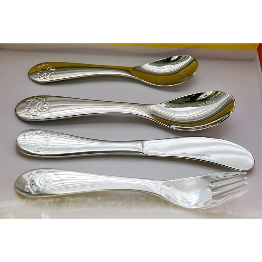 Berghoff Sheriff Duck Besteckset Baby 4-teilig