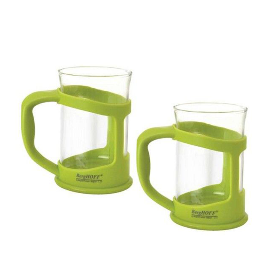 Berghoff Studio Kaffee-Teetasse grün 300ml 2 Stück