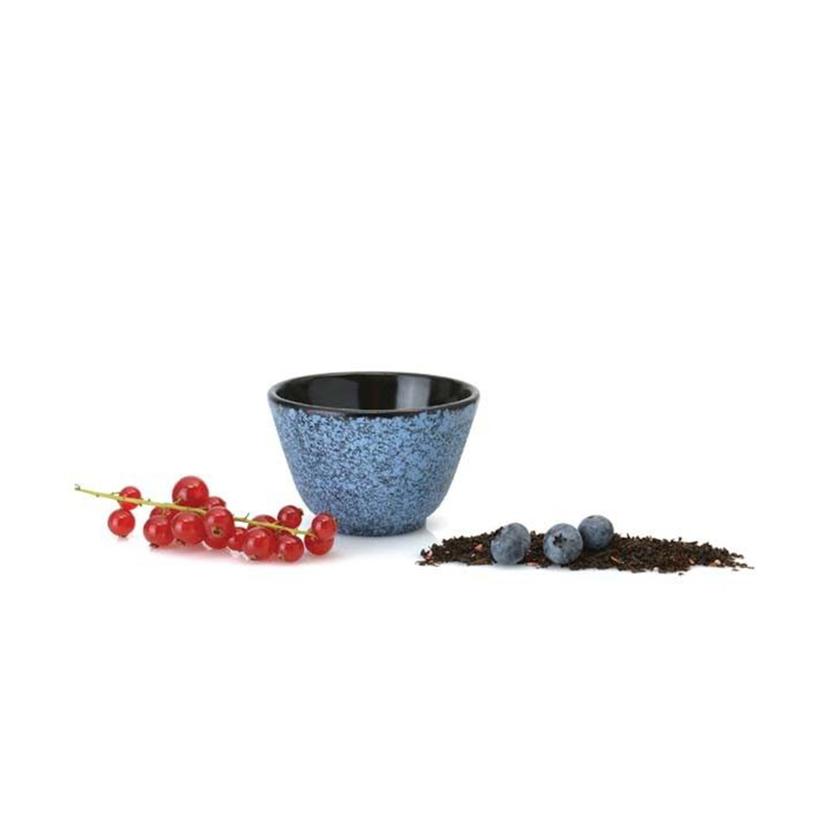 Berghoff Studio Teebecher Gusseisen blau 100ml 2 Stück