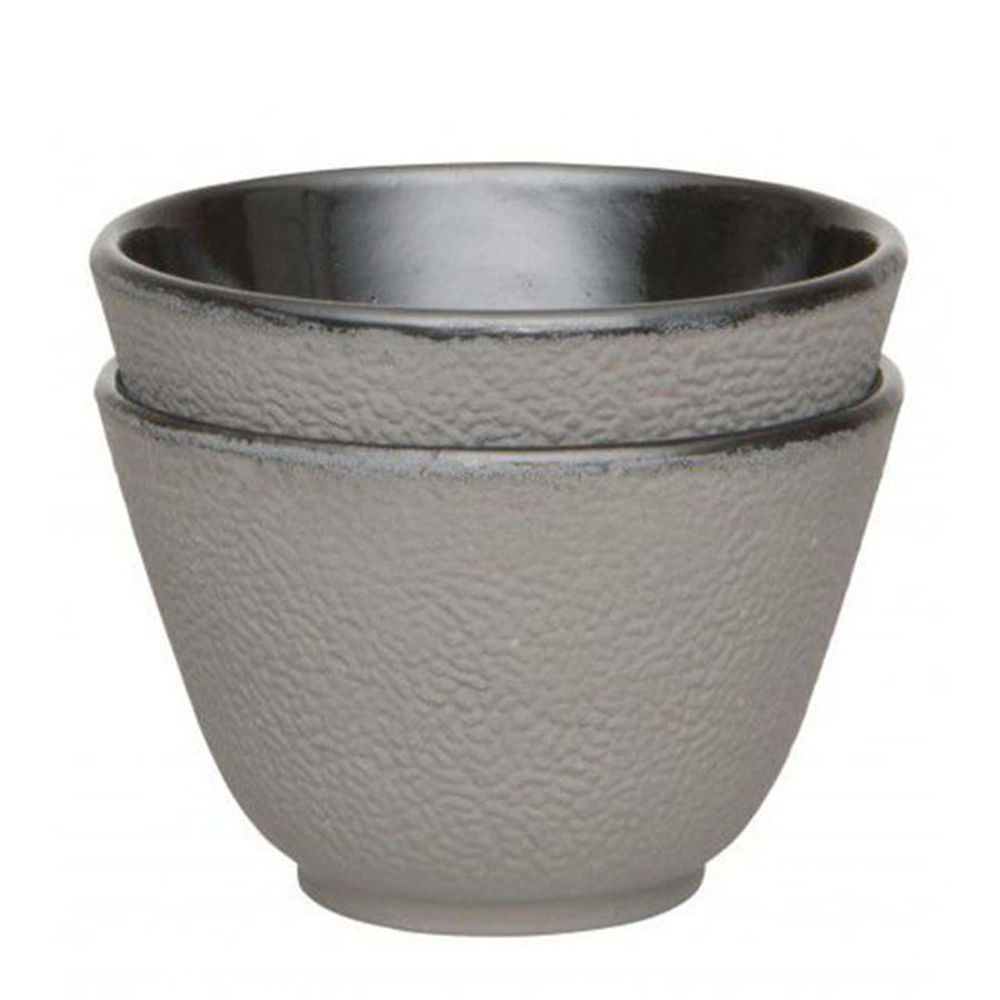 Berghoff Gusseisen Teebecher grau 100ml 2 Stück