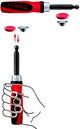 Bessey 2-Komponenten-Griff (tg, Ausladung 140-175 mm tgk =gz30 =gm30z) – 3101187