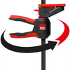 Bessey ez360 Einhandklemme mit drehbarem Griff | 600 mm – ez360-60