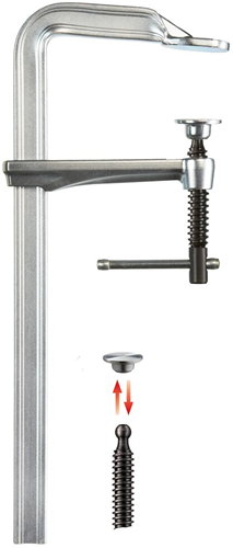 Bessey Ganzstahlklemme GZ-K 600 120 - GZ60K