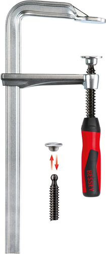 Bessey vollständig Stahlkleberzzange mit 2-Komponenten-Griff