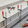 Bessey-Hochleistungsklemme mit Gusshalterungen tgkr 600 120 - tgkr60