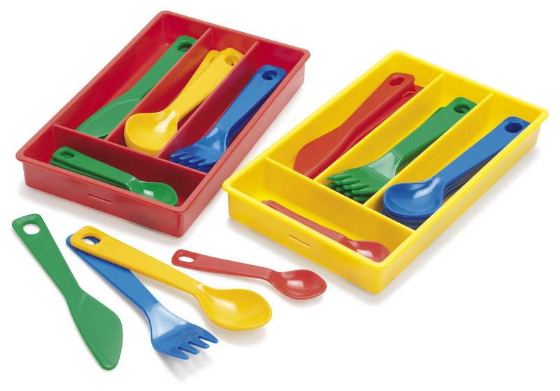 Dantoy Besteckkasten (17-teilig) 2 sort.