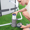 Bestway -Carprid -Filterpumpe 2,0 m³ U 12 V Grau