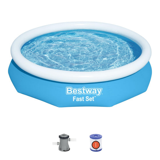 Bestway aufblasbarer Schwimmbad schnelles Set mit Pumpe um 305-s