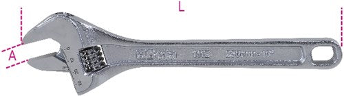 Beta einstellbare Moers Key 250 mm