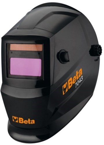 Beta 7043 automatischer LCD-Schweißhelm | zum Elektrodenschweißen | mig kann | WIG und Plasma | Stromversorgung durch Solarzellen - 070430001 - 070430001