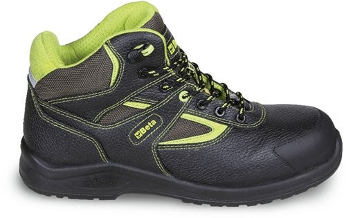 Beta 7221pek 41-Leder-Stiefelettenschuh, wasserabweisend. - 072210241