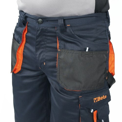 Beta 7861b L Arbeits-Bermuda | blau - 078610703