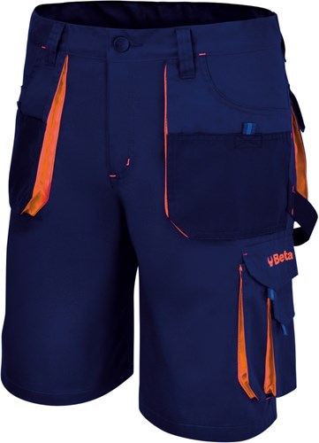 Beta 7861b L Arbeits-Bermuda | blau - 078610703