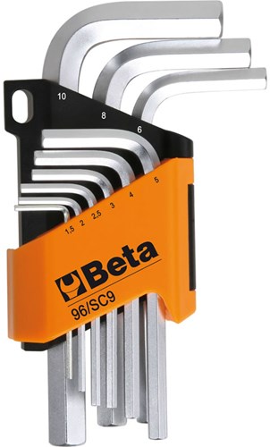Beta-Stiftschlüssel mit 9-teiliger Allen rechter Winkel