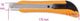 Beta Abbrechmesser, 18 mm. Lieferung mit 3 Ersatzmessern 1771 - 017710000