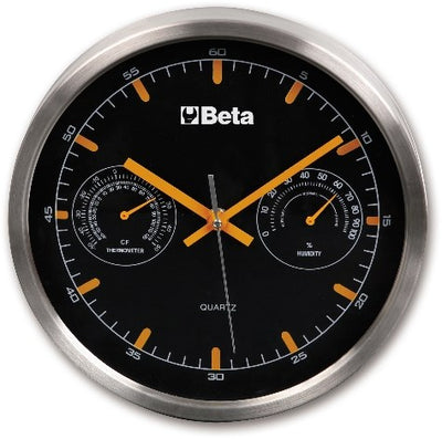 Beta-Sammeluhr mit Thermometer und Hygrometer, 26 cm Durchmesser 9594 - 095940051