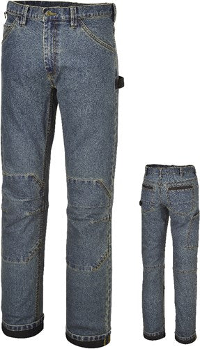 Beta-Arbeitsjeans aus Stretch-Denim-Baumwolle, schmale Passform, 7526 xs – 075260046