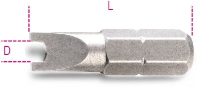 Beta-Bits für Spannschrauben 861sp 4 - 008610650