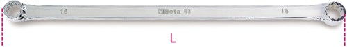 Beta Doppel-Flachringschlüssel, extralange Ausführung 88 22x24 - 000880022