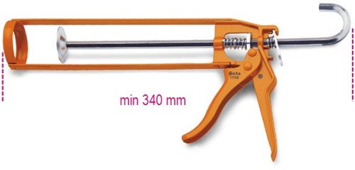 Beta Kartuschenpistole lackierter Metallhalter 1749 - 017490001