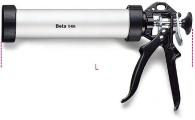 Beta-Kartuschenpistole, Profi-Modell, Aluminiumrohr 1749a – 017490010