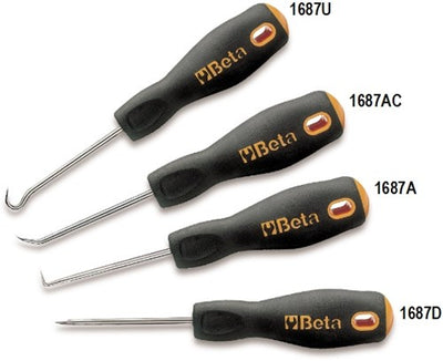 Beta-Set mit 4 mechanischen Präzisionshaken, mit Griffen 1687 s4 – 016870150