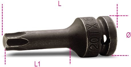 Beta-Kraft-Stecknüsse für Torx®-Schrauben 720tx 30 - 007200460