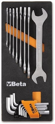 Beta flexible vorgeformte Kunststoff-Einsatzboxen M33 leer MV33 – 024510033