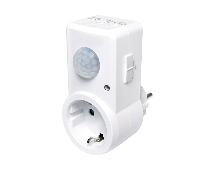 Q-Link PIR Bewegung Detektor Plug-in Weiß