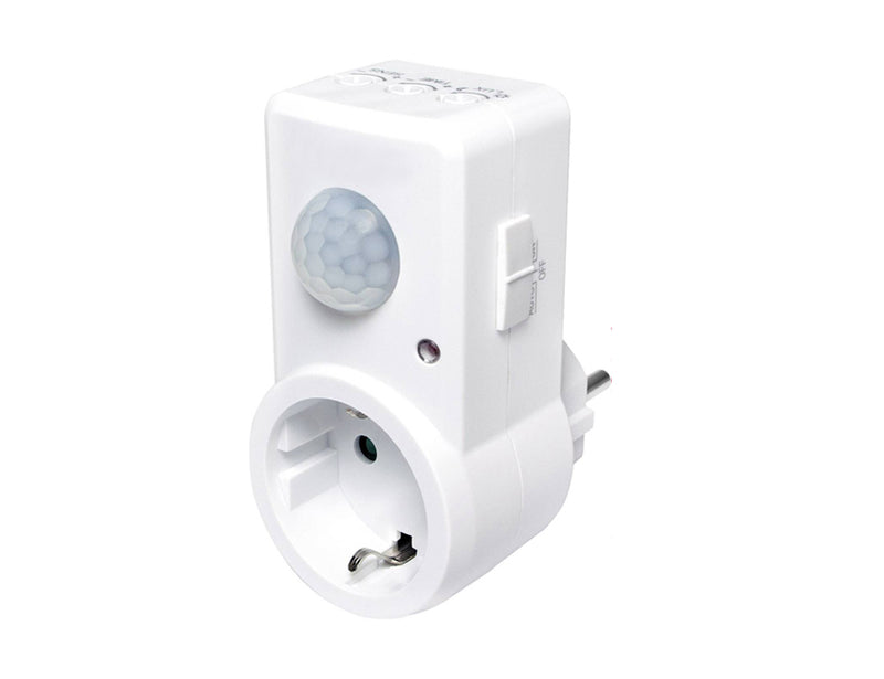 Q-Link PIR Bewegung Detektor Plug-in Weiß