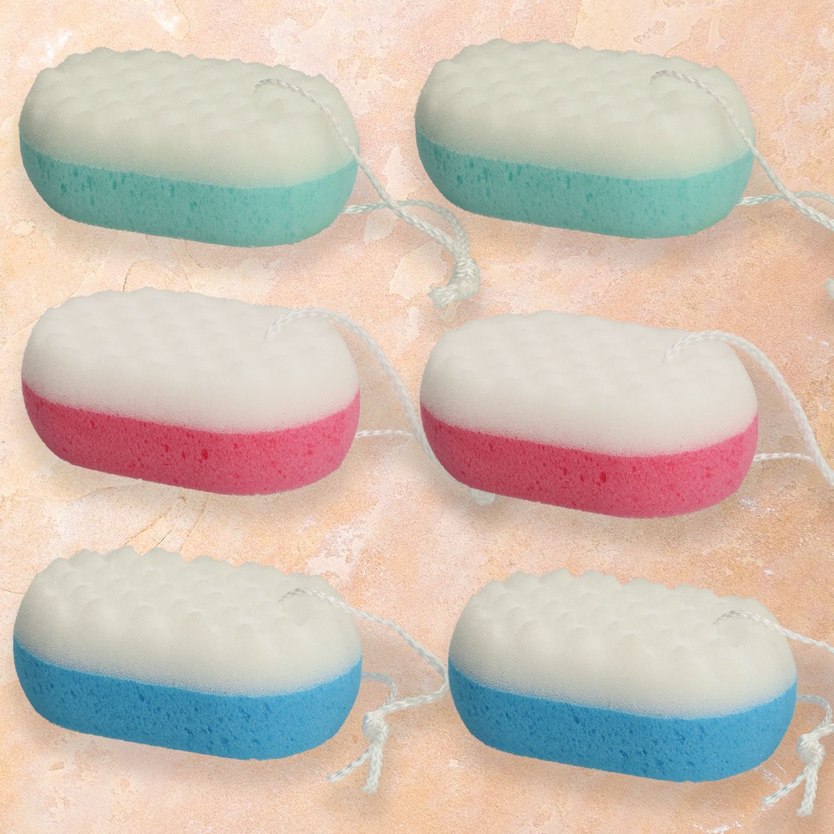 Bad Fun Sponge Massage Assorti