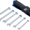 BGS Technic offener Doppelringschlüsselsatz SW 8 x 9 - 18 x 19 mm 6-tlg.