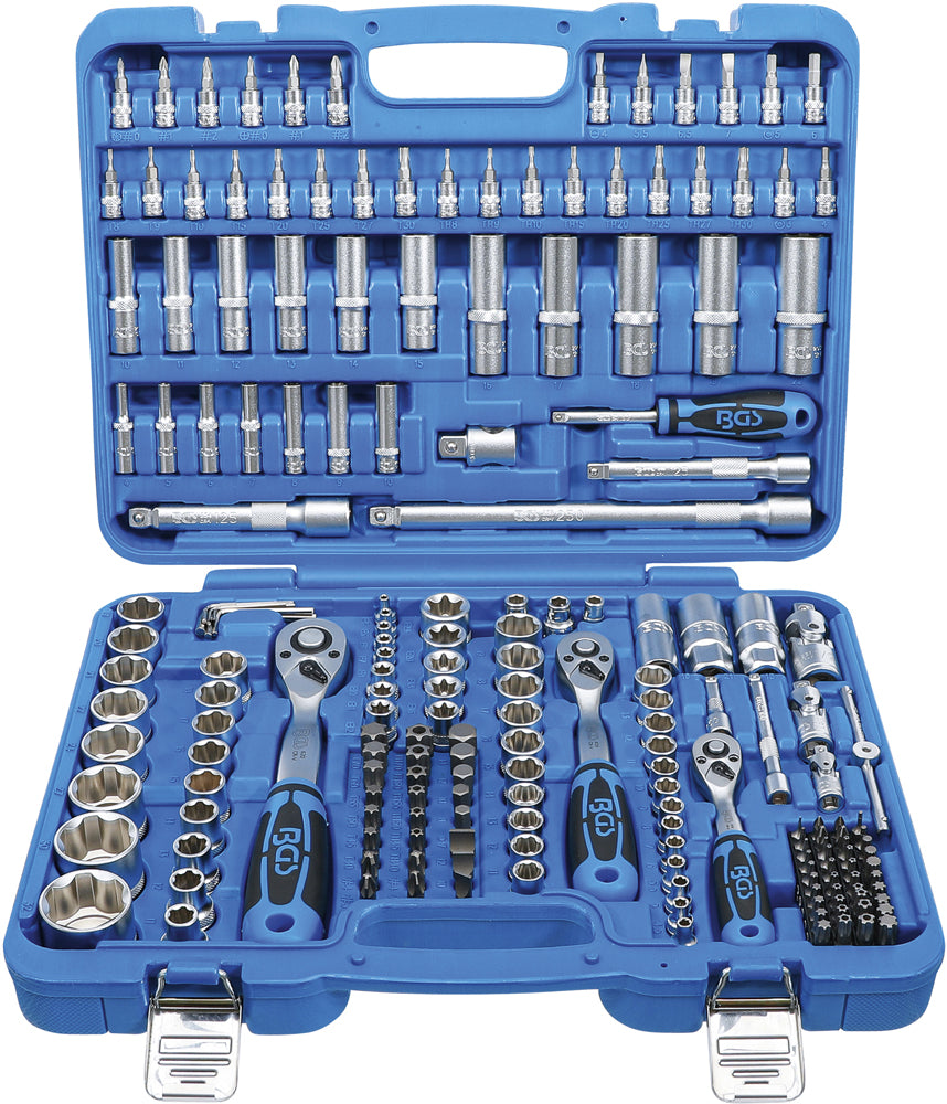 BGS Technic Steckschlüsselsatz Super Lock 192-teilig