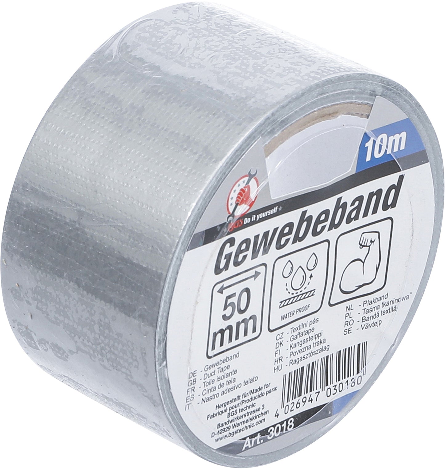 BGS Technic-Klebeband 50 mm x 10 m
