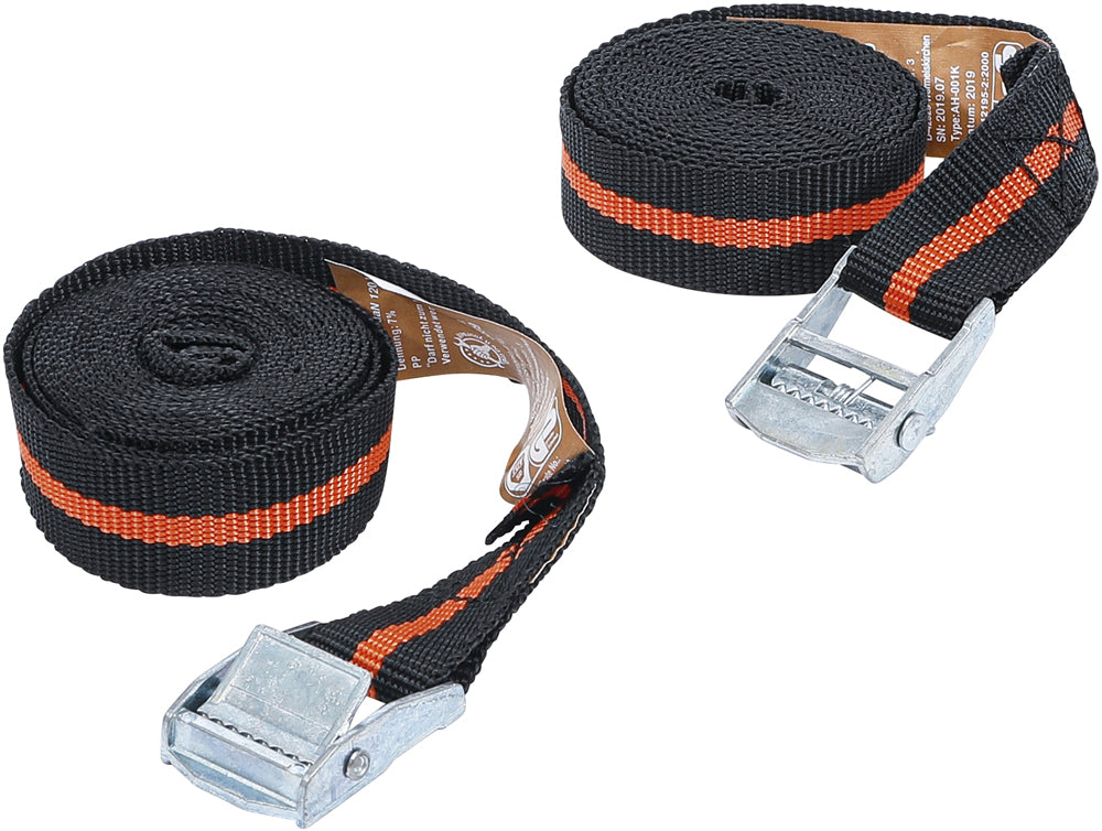 BGS Technic Spanngurt-Set mit Schnellverschluss (2 Stück)