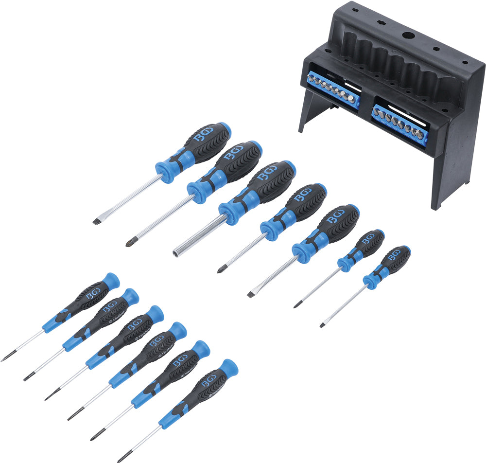 BGS Technic Schraubendreher-Set mit Bit-Sortiment 29-teilig