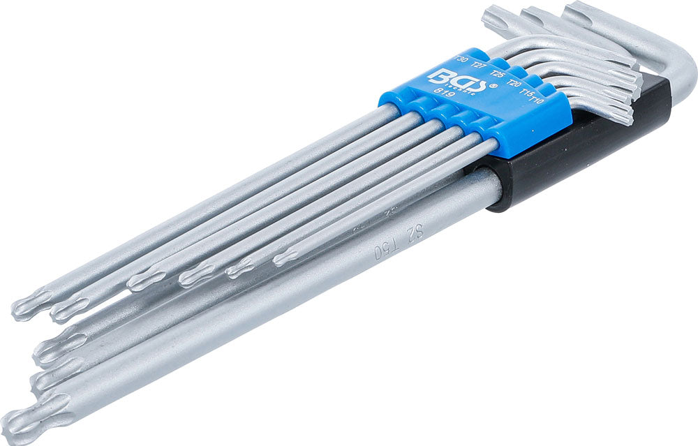 BGS Technic L-Typ-Schlüsselsatz extra lang für T-Star 9-teilig