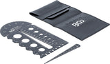 BGS Technic Schraubensteigungslehre und Gewindeschablone - afbeelding 1