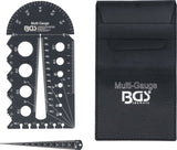 BGS Technic Schraubensteigungslehre und Gewindeschablone - afbeelding 2
