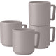 Berlingerhaus Tassenset 4-teilig Taupe