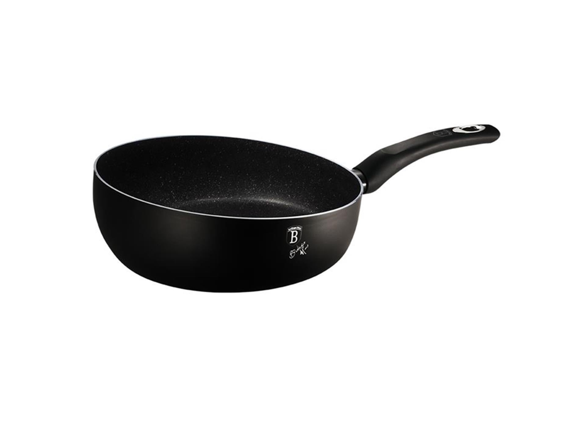 Berlingerhaus Flip-Bratpfanne 26cm schwarz