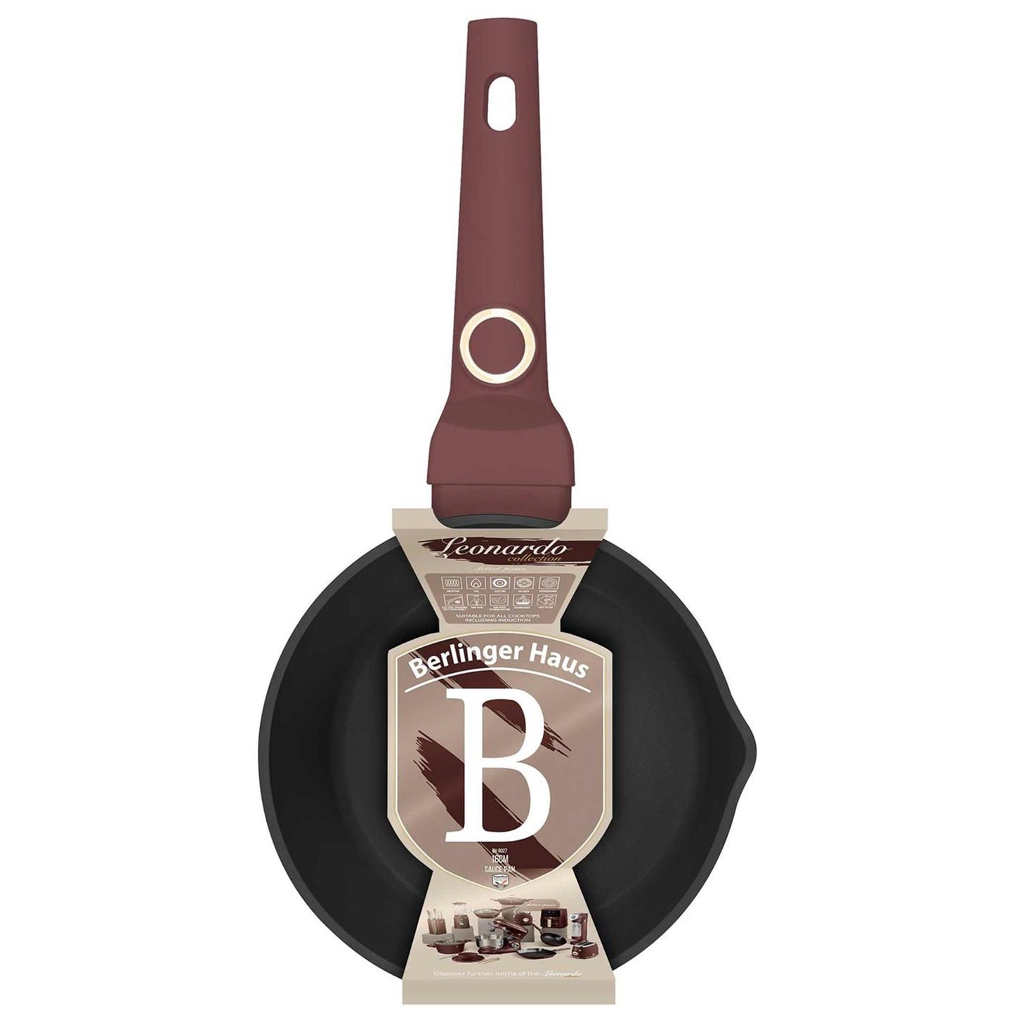 Berlingerhaus Kochtopf 16cm Leonardo