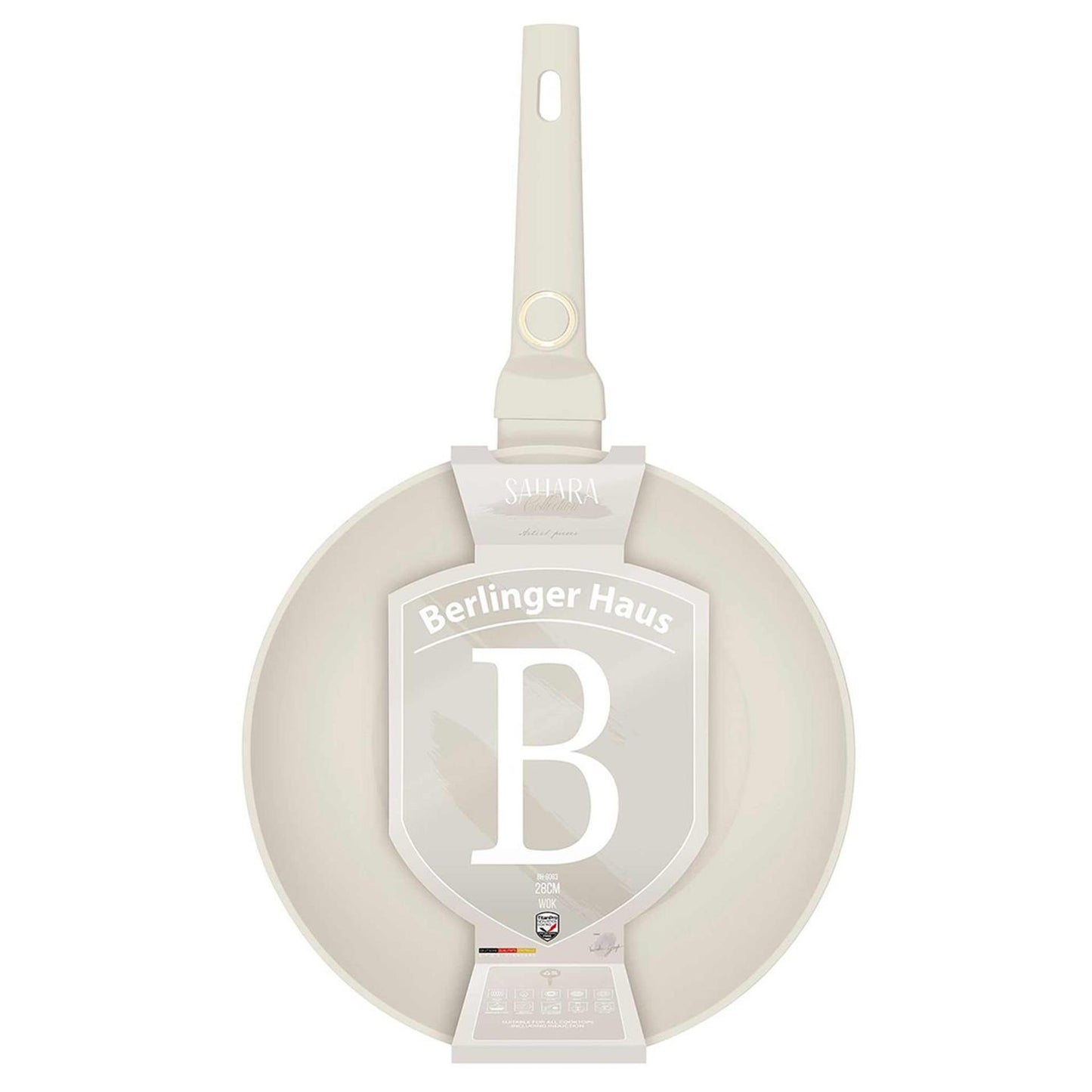 Berlingerhaus Wok 28 cm, Sahara-Kollektion