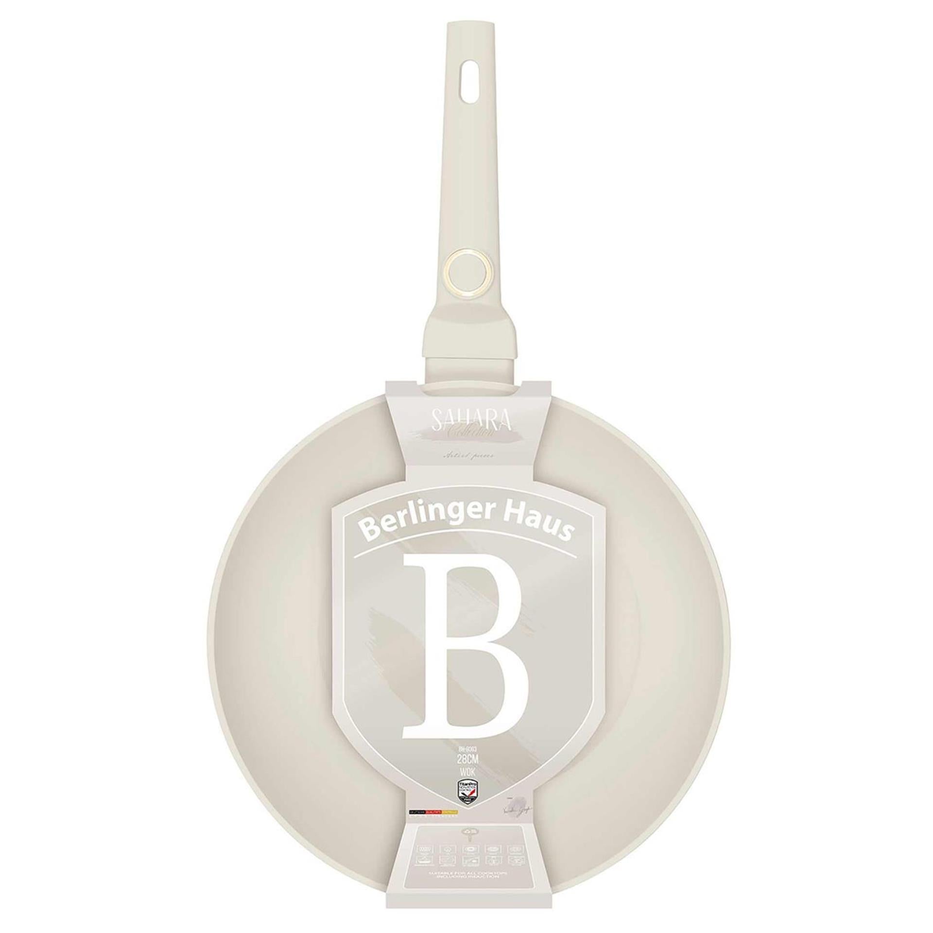 Berlingerhaus Wok 28 cm, Sahara-Kollektion