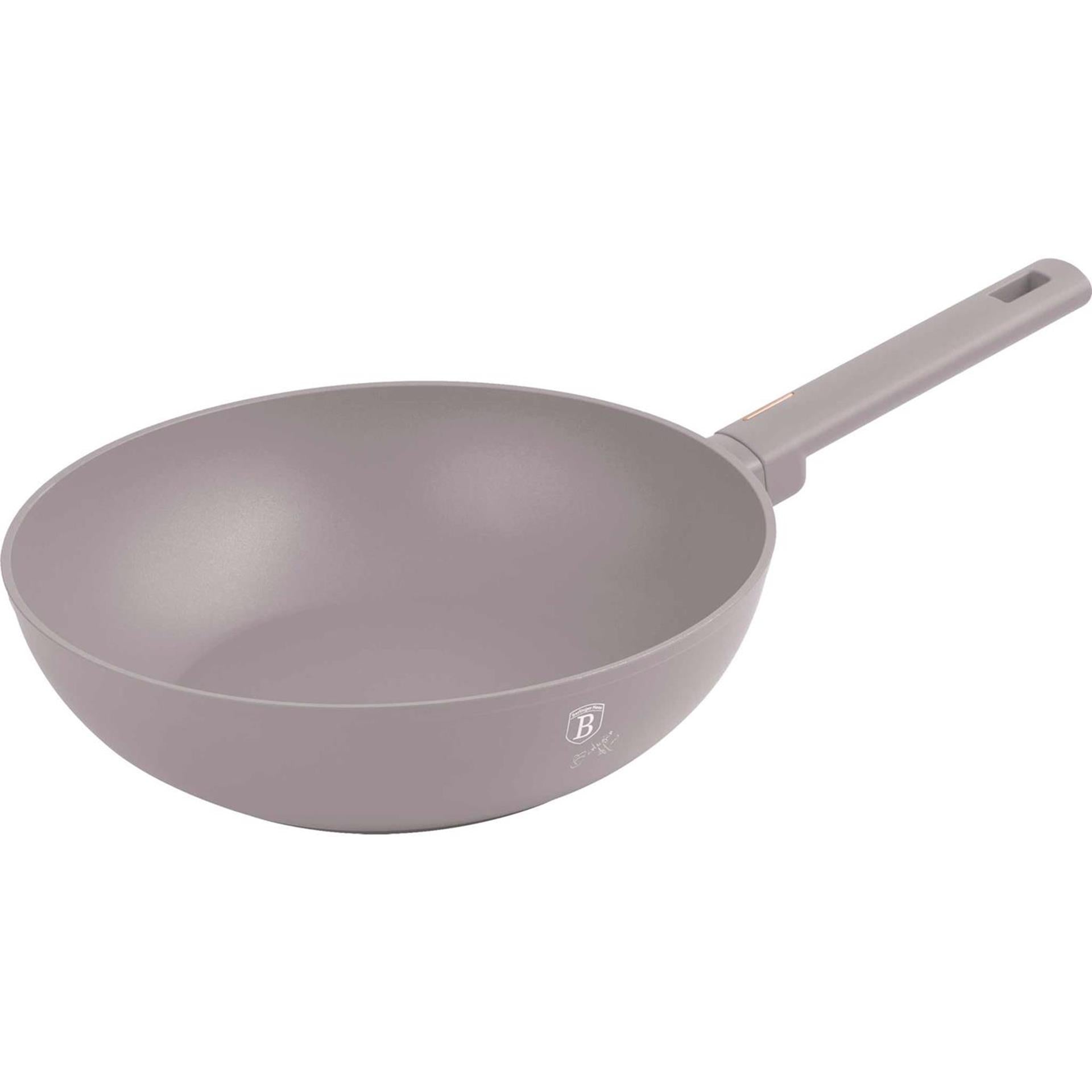 Berlingerhaus Wok 28 cm Taupe-Kollektion