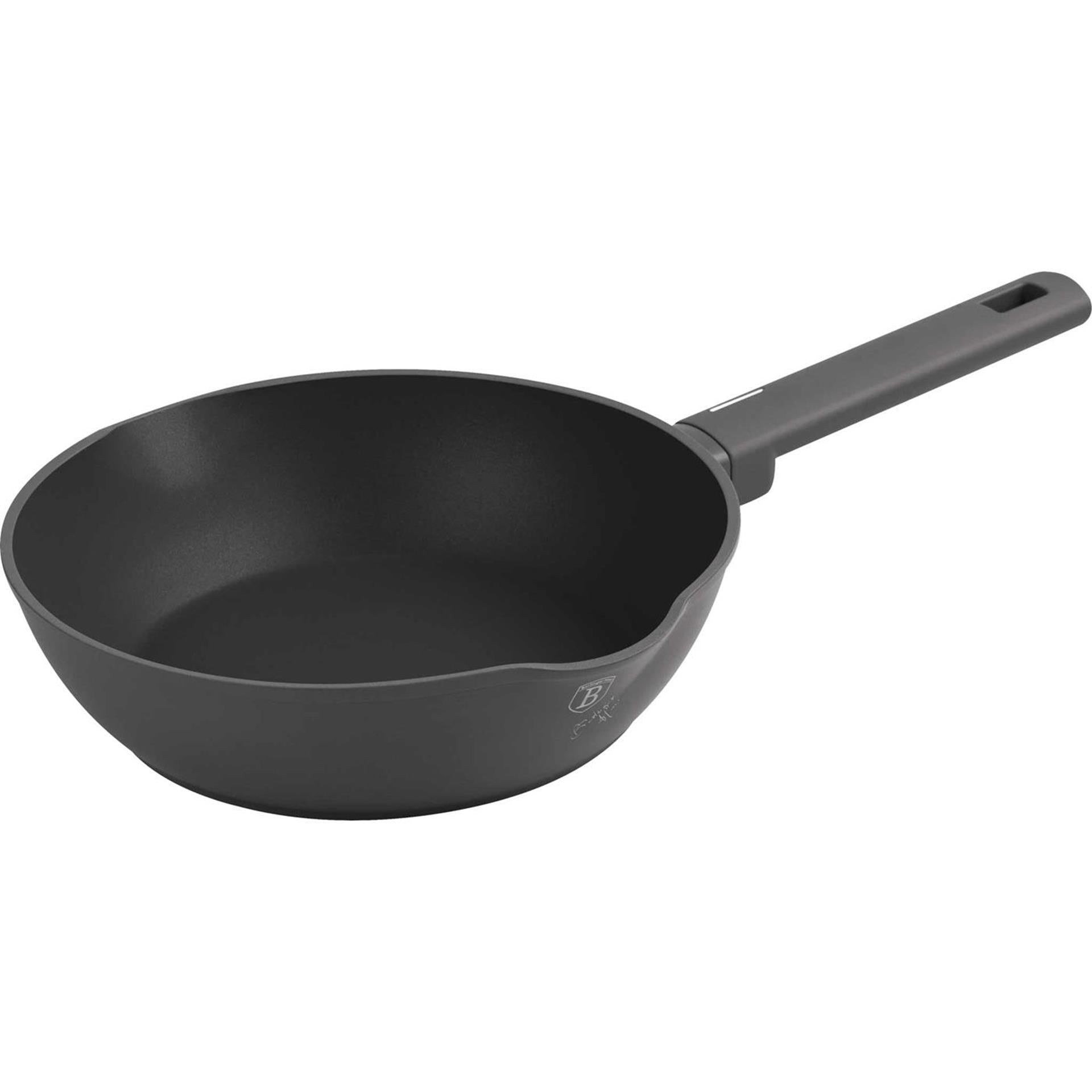 Berlingerhaus Bra Frittierpfanne 24cm Anthrazit