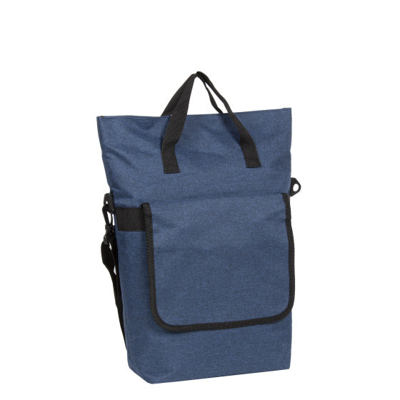 Bike Drops Shopper Fahrradbeutel mit Schulterstamm Nylon 12L Marine