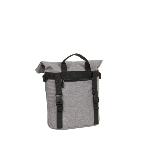 Fahrradtropfen -Lenkerbeutel mit Schulterstamm Nylon 6L Grau